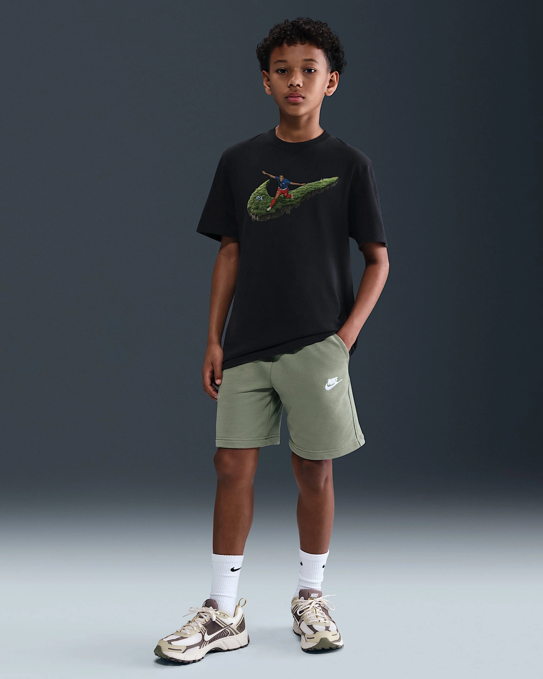 Caitlin Clark Fanliebe: Erobern! Nike Basketball T-Shirt für Kids – Zeige deinen Einsatz, hol dir den Sieg!